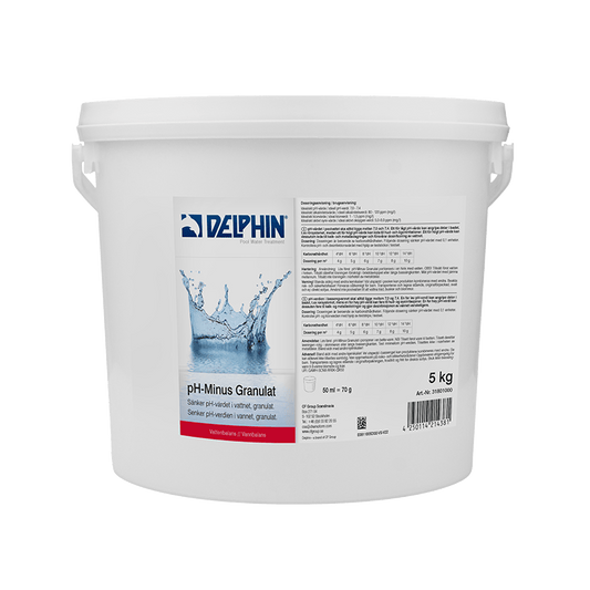 pH-Minus Granulat 5 kg – Sänker pH-värdet i Pool och Spabad