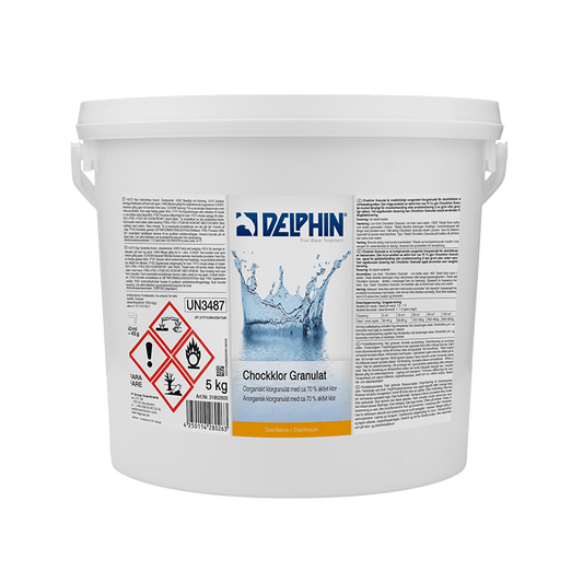 Chockklor Granulat, 5 kg hink - Vattenakuten