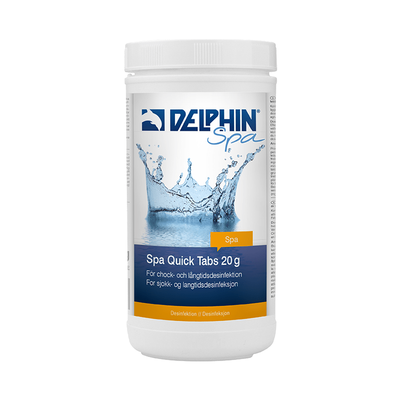 SPA Quick Tabs 20g, 1 kg - Vattenakuten