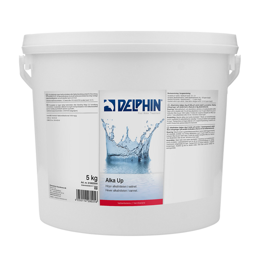 Höjer alkaliniteten och stabiliserar pH-värdet i pool & spa. Förhindrar pH-svängningar och förbättrar vattenkvaliteten