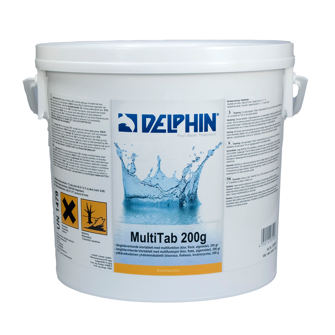 MultiTab 200 g, 5 kg - Vattenakuten