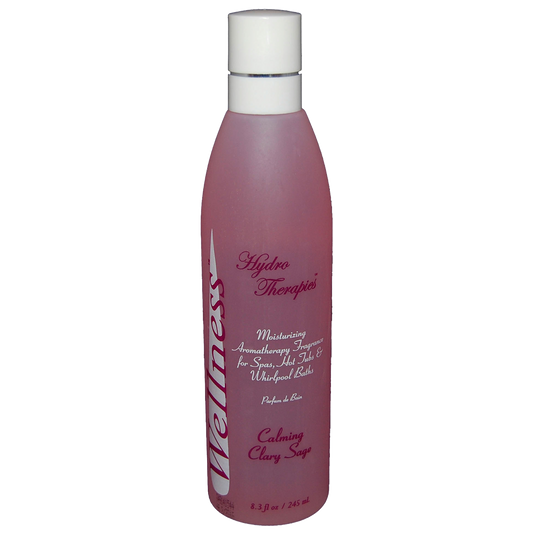 Spa Doft Clary Sage 240 ml – Avslappnande aromaterapi för spabad med örtig doft av muskatellsalvia. Påverkar ej vattenbalansen