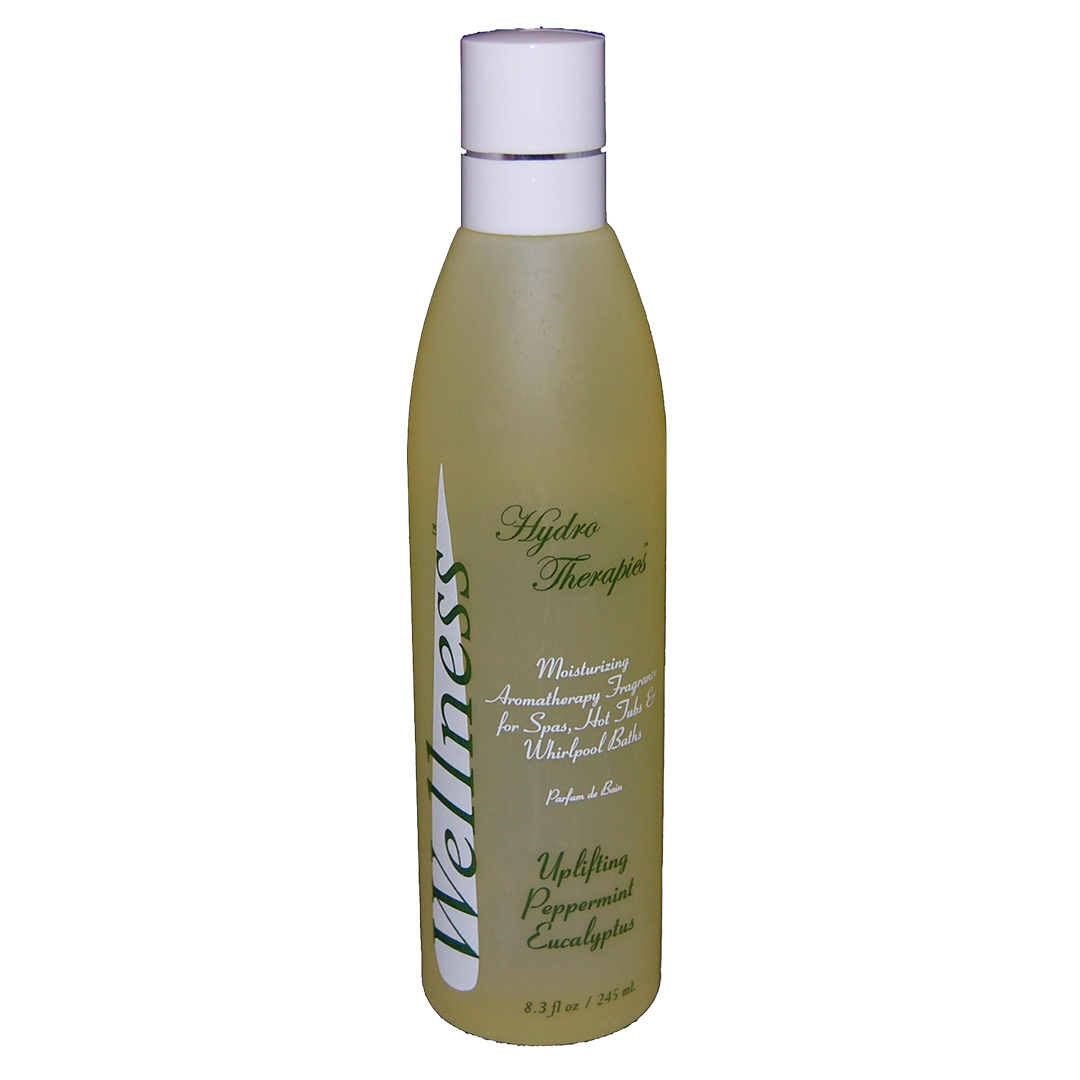 Spa Doft Peppermint Eucalyptus 240 ml – Uppfriskande aromaterapi för spabad med doft av pepparmynta & eukalyptus. Påverkar ej vattenbalansen.
